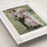 "Traditional Plaid" - Holiday Cards in Tan by Ashley Presutti Beasley - Detail