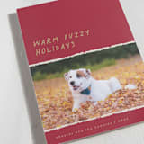 "Warm Fuzzy" - Holiday Cards in Cherry Pie by Merian - Detail