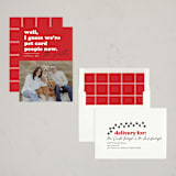 "Pet card People" - Holiday Cards in Rovers Ball by Erin L. Wilson - Assembled