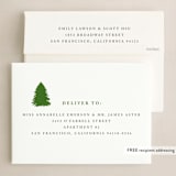 "Christmas Wishes" - Holiday Cards in Wreath by Roopali - FREE Recipient Addressing