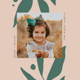 "encompassing" - Holiday Cards in Blush by Olivia Goree - Detail
