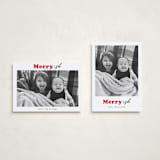 "Festive-ish" - Holiday Cards in Holly by Carrie ONeal - Photo Orientation Options