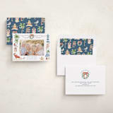 "Beach Holidays" - Holiday Cards in Sea Salt by Sarah Knight - Assembled