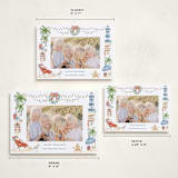 "Beach Holidays" - Holiday Cards in Sea Salt by Sarah Knight - Formats Available