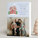 "Home Sweet Home" - Holiday Cards in Lollipop by Brooke Chandler - Folded Card
