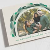 "paper arbor" - Holiday Cards in Evergreen by Carrie Moradi - Detail