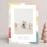"Playful Palette" - Holiday Cards in Rainbow by Lindsay Megahed - Front