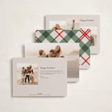 "Oh what fun script" - Holiday Cards in Forest by Karidy Walker - Back of Card Options