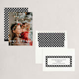 "& Hugs" - Holiday Cards in Snow by Melanie Severin - Assembled