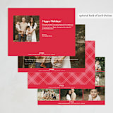 "Bright & Furry" - Holiday Cards in Winter by Ashley Rosenbaum - Back of Card Options