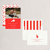 "merry this way" - Holiday Cards in Wine by Sara Hicks Malone - Assembled