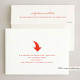 "merry this way" - Holiday Cards in Wine by Sara Hicks Malone - FREE Recipient Addressing