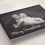 "Christmas Pudding" - Holiday Cards in Midnight by Ani Somi - Detail
