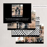 "All is Bright" - Holiday Cards in Frost by Pink House Press - Back of Card Options