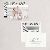 "All is Bright" - Holiday Cards in Frost by Pink House Press - Assembled