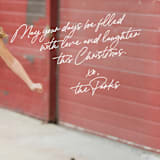 "Personal Note" - Holiday Cards in White by Design Lotus - Detail