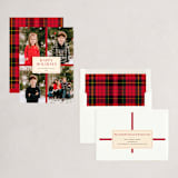 "Gift" - Holiday Cards in Poinsettia by Jennifer Lew - Assembled
