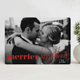 "we're merrier together" - Holiday Cards in Holly by Lisa Assenmacher - Front