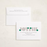 "pop joy" - Holiday Cards in Mistletoe by Lori Wemple - FREE Recipient Addressing
