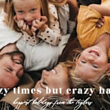 "Crazy Happy" - Holiday Cards in Snowflake by Susan Brown - Detail