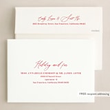 "Crazy Happy" - Holiday Cards in Snowflake by Susan Brown - FREE Recipient Addressing