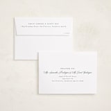"Charming Stripe" - Holiday Cards in Juniper by Olivia Raufman - FREE Recipient Addressing