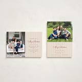 "Charming Stripe" - Holiday Cards in Stocking by Olivia Raufman - Photo Orientation Options