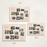 "Vintage Collage" - Holiday Cards in Berry by Lisa McLean - Formats Available