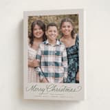 "Classically" - Holiday Cards in Fir by Everett Paper Goods - Folded Card
