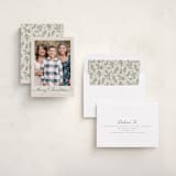 "Classically" - Holiday Cards in Fir by Everett Paper Goods - Assembled
