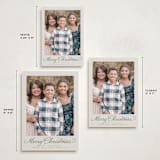 "Classically" - Holiday Cards in Fir by Everett Paper Goods - Formats Available
