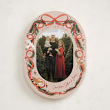 "Winter Ribbon" - Holiday Cards in Scarlet by Elly - Front