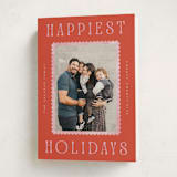 "Delightful" - Holiday Cards in Maraschino by Pixel and Hank - Folded Card