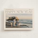 "Holiday Headlines" - Holiday Cards in Ink by Ekko Studio - Front