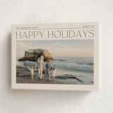 "Holiday Headlines" - Holiday Cards in Ink by Ekko Studio - Folded Card