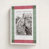 "Holiday Rainbow" - Holiday Cards in Crimson Green by Chris Griffith - Folded Card