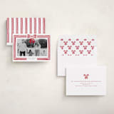 "Ribbon Framed" - Holiday Cards in Snow by Iveta Angelova - Assembled