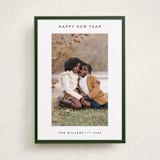 "Border" - Holiday Cards in Spruce by JoAnn Jinks - Front