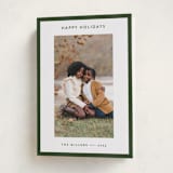 "Border" - Holiday Cards in Spruce by JoAnn Jinks - Folded Card