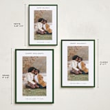"Border" - Holiday Cards in Spruce by JoAnn Jinks - Formats Available