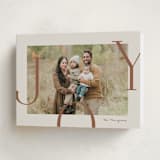 "Joy Border" - Holiday Cards in Cookie Dough by Brianne Larsen - Folded Card