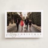 "Footnote" - Holiday Cards in Honey by Carolyn MacLaren - Front