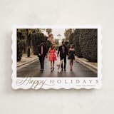 "Footnote" - Holiday Cards in Honey by Carolyn MacLaren - Front