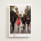 "Footnote" - Holiday Cards in Honey by Carolyn MacLaren - Front