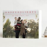 "Height of Happiness" - Holiday Cards in Holly by Carolyn MacLaren - Folded Card