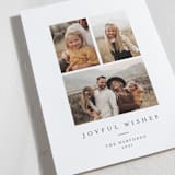 "Joyful Trio" - Holiday Cards in Noir by Angela Thompson - Detail