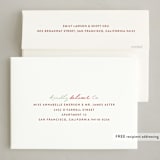 "Gondola Ride" - Holiday Cards in Cardinal by Julie Murray - FREE Recipient Addressing