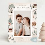 "Hometown" - Holiday Cards in Champagne by Maja Cunningham - Front