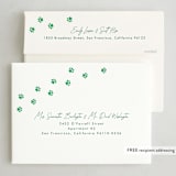 "For the Treats" - Holiday Cards in Emerald by 2birdstone - FREE Recipient Addressing