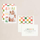 "Colorful Sentiment" - Holiday Cards in Papaya by Lisa McLean - Assembled